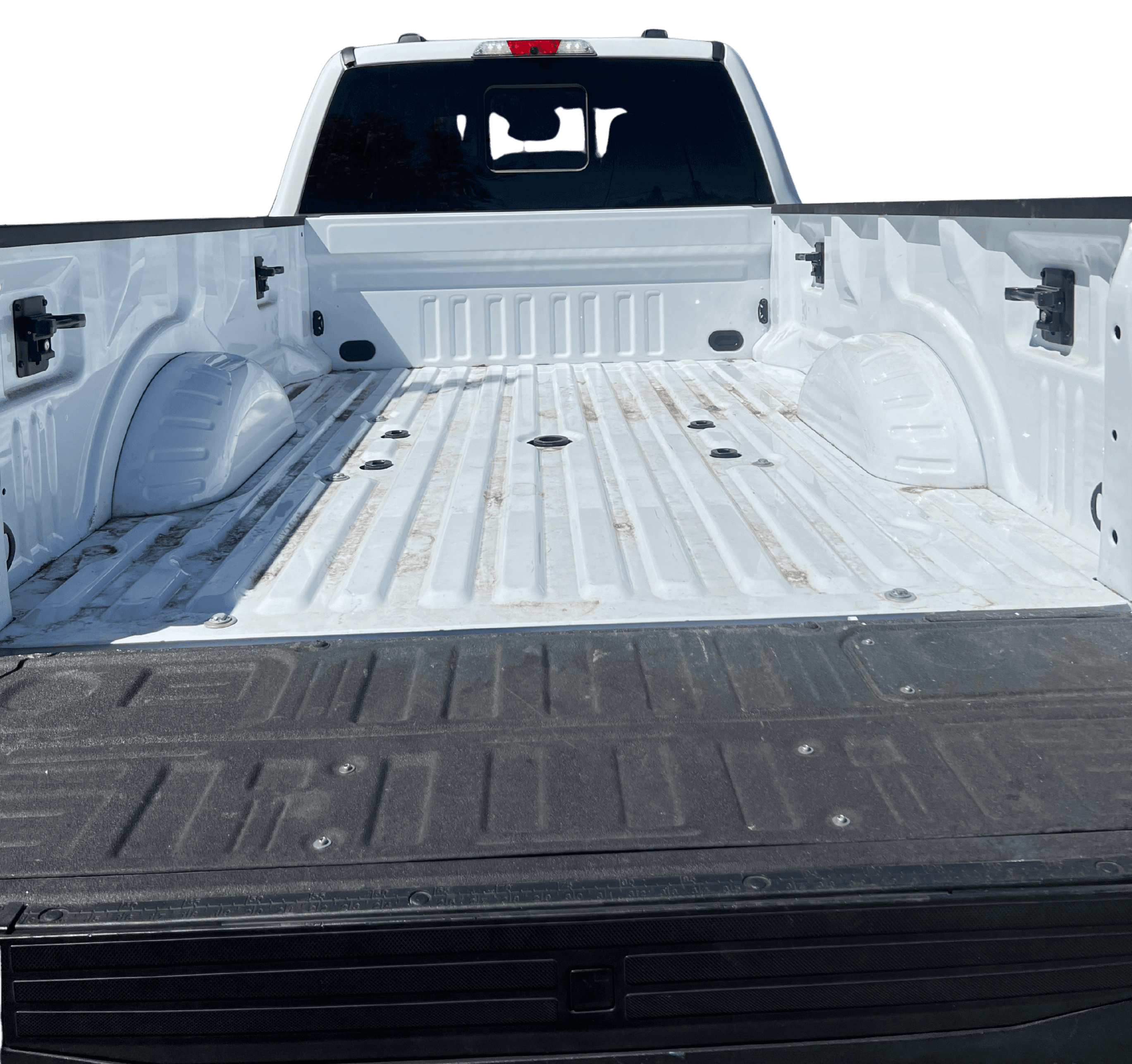 Truck bed before liner