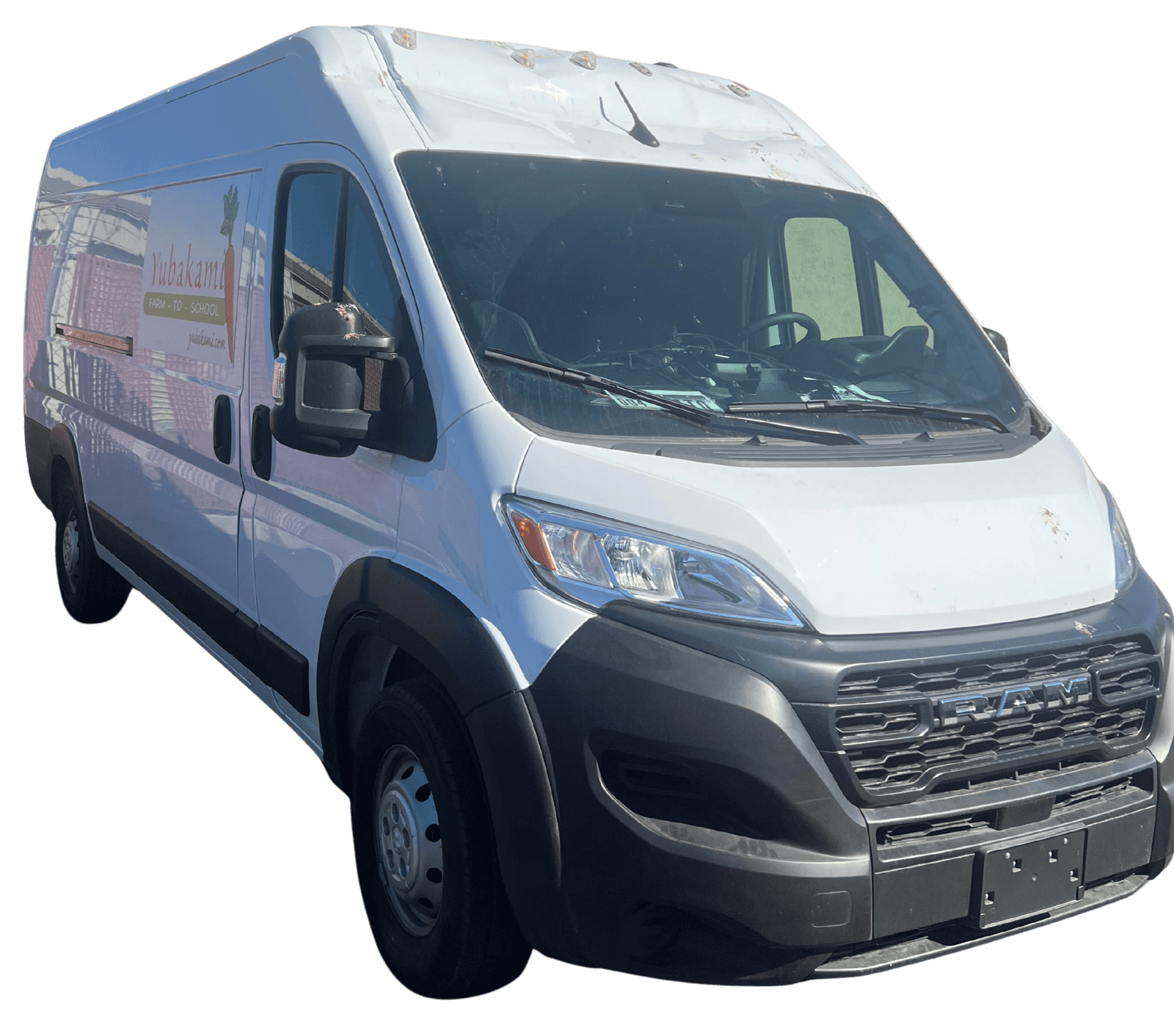 RAM ProMaster with faded graphics