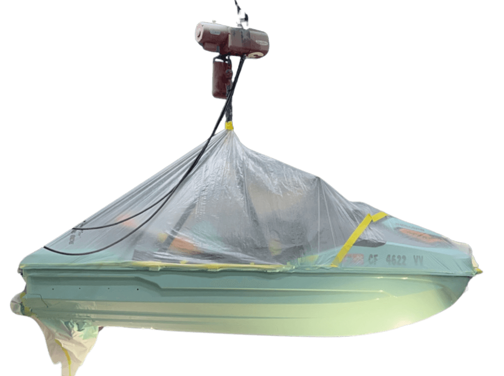 Jet ski in teal - completed